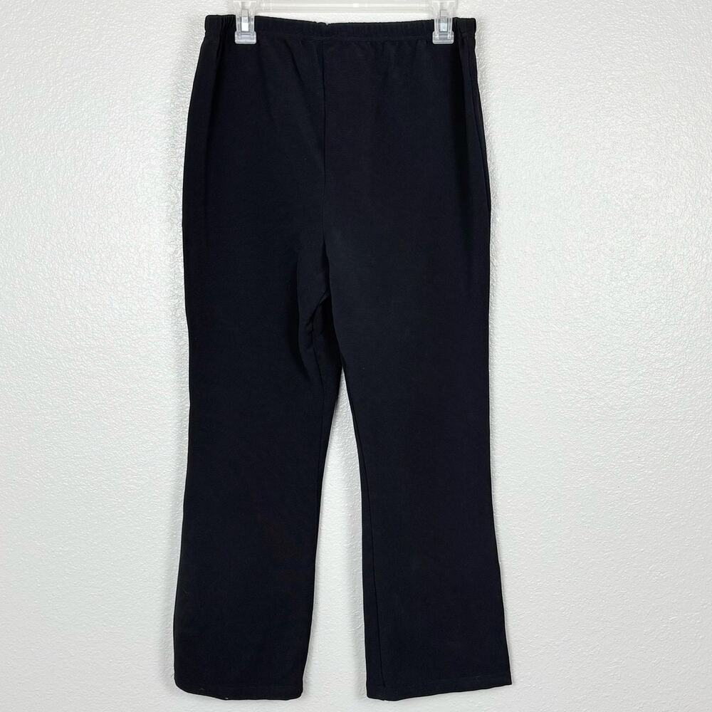 Baby and Me Maternity Size Petite Small Black Stretchy Polyester Blend Pants